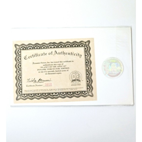 Planet of the Apes Movie Adp TPB & #1-3 Human War Signed COA /6000 Brand New NM - Picture 10 of 13